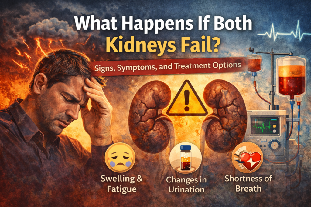 What Happens If Both Kidneys Fail? Signs, Symptoms, and Treatment Options
