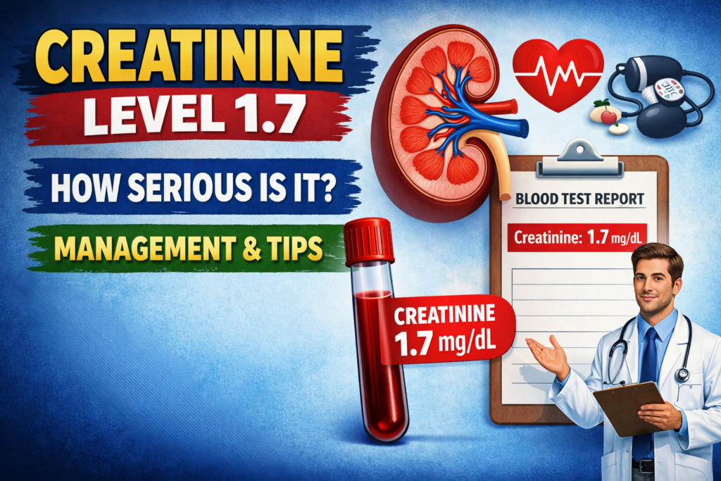 How Serious Is a Creatinine Level of 1.7, and What Steps Can Be Taken to Manage It?