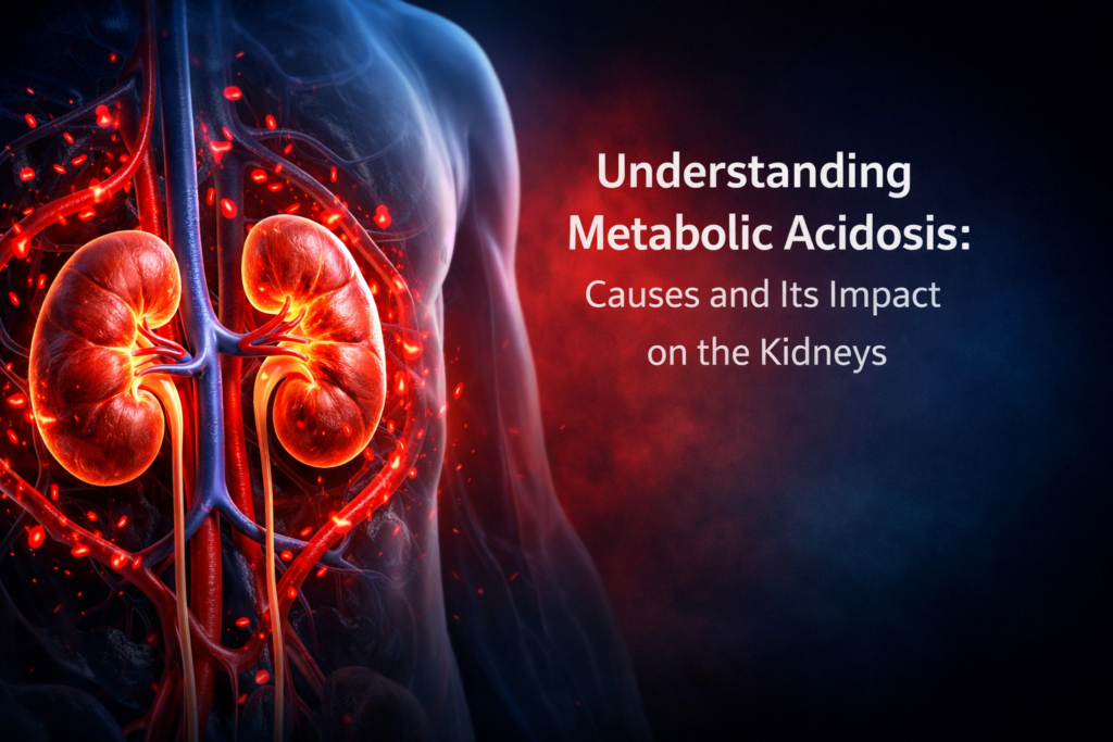Understanding Metabolic Acidosis: Causes and Its Impact on the Kidneys